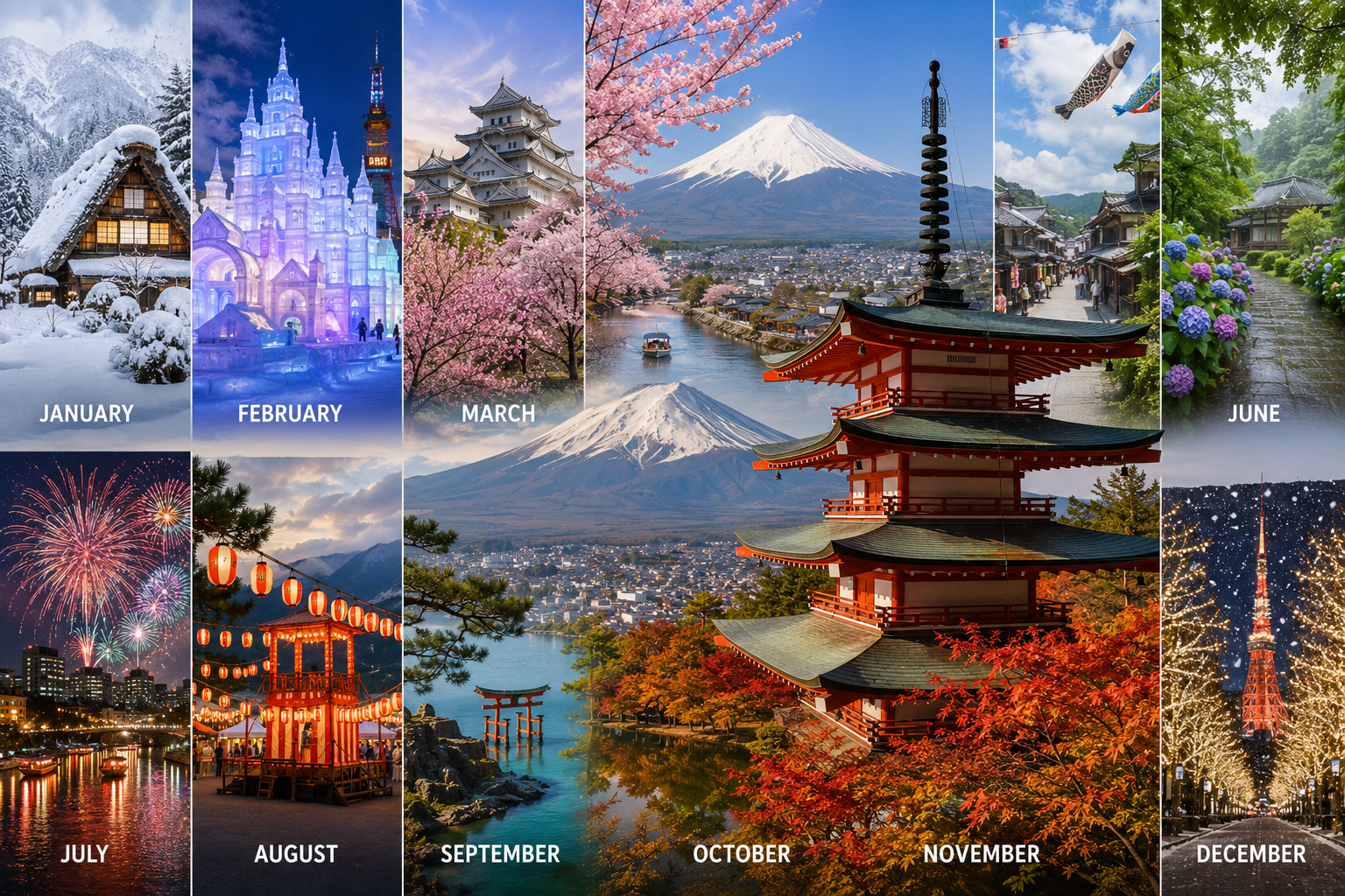 Best Time to Visit Japan: A Complete Month-by-Month Travel Guide (2026)
