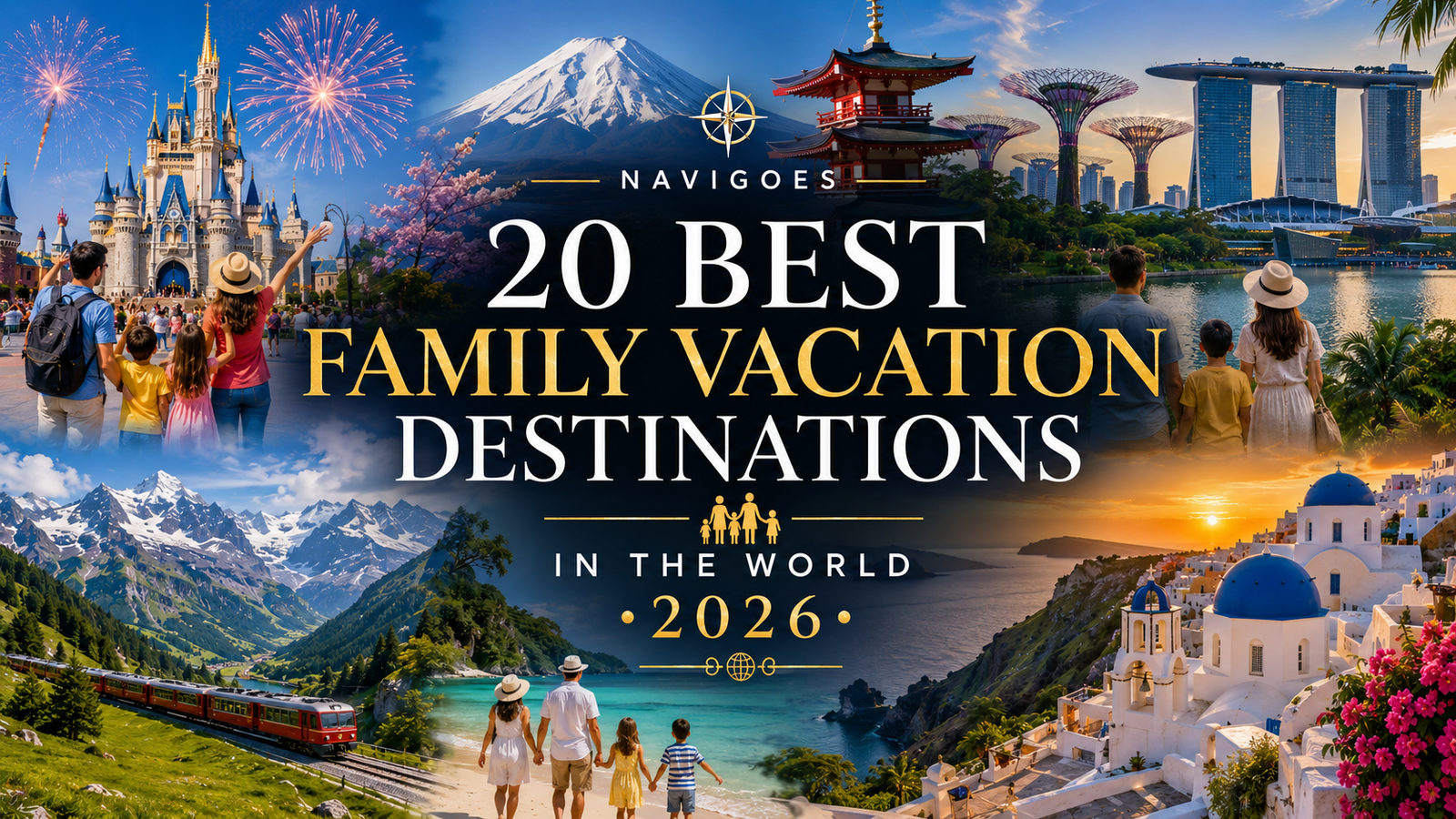 20 Best Family Vacation Destinations in the World (2026)