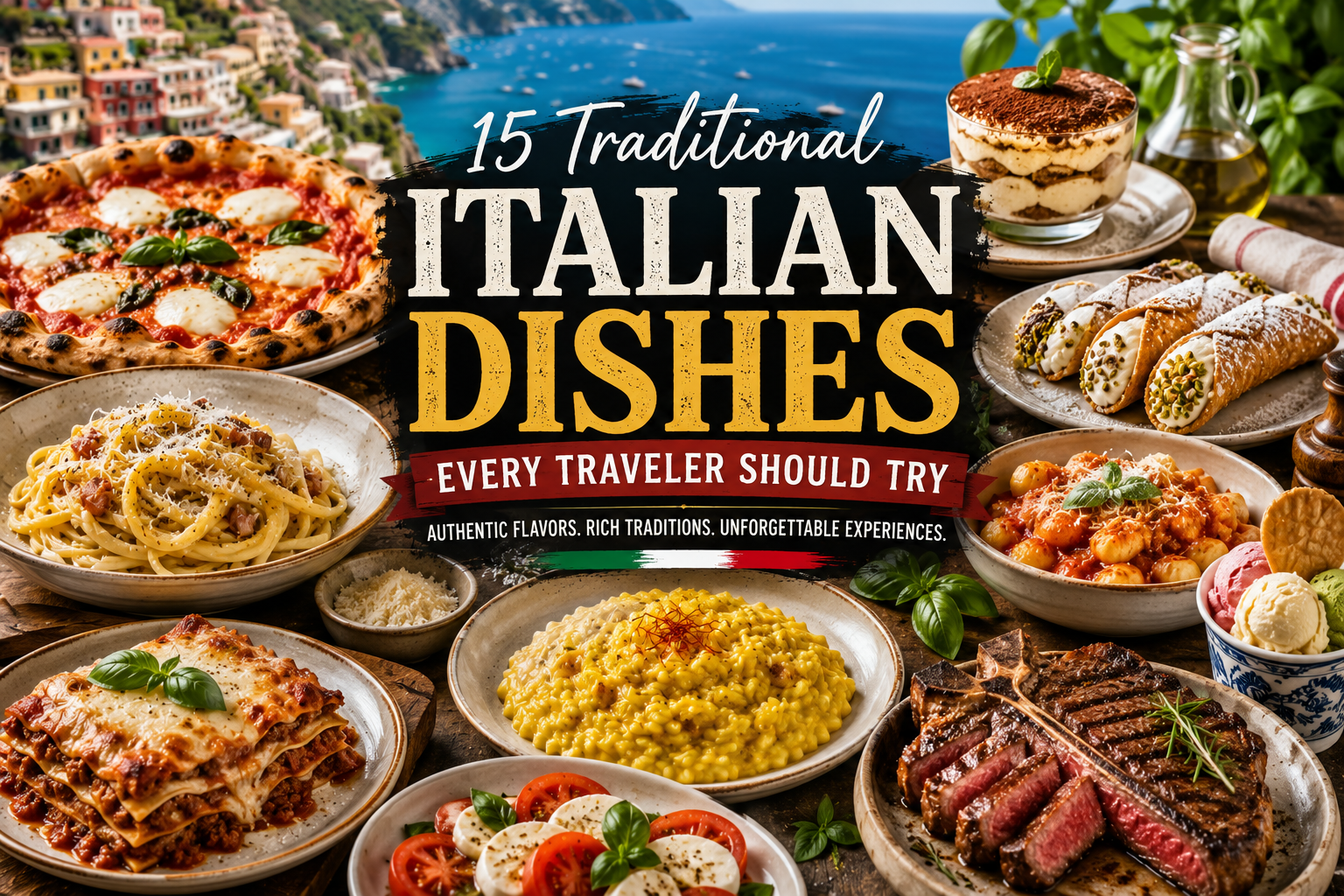 15 Traditional Italian Dishes Every Traveler Should Try